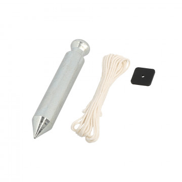 Fil à plomb pour électricien et tapissier 80 mm