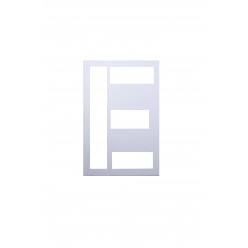 Pochoir lot de 26 Lettres 80cm