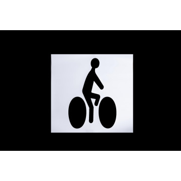 pochoir cycliste 600