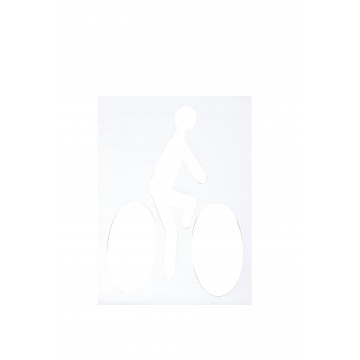pochoir cycliste 1200