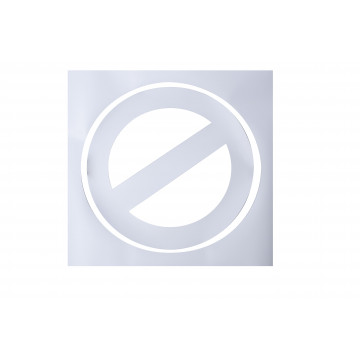 pochoir interdiction stationner 60