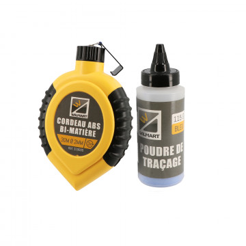 Cordeau ABS bi-matière 30m + biberon 115g - X3