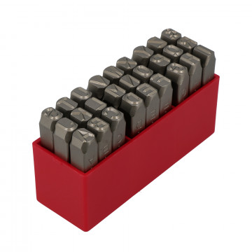 Alphabet à frapper standard endroit 10 mm - 58 HRC