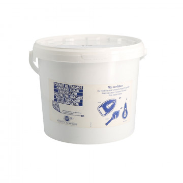 Seau de poudre de traçage bleu 5 kg