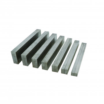 Cale de fraisage Lg160 - H 10-15-20-25-30-35-40 - ép.8 mm