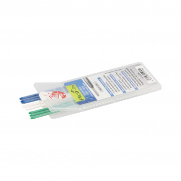Etui de 8 Mines de rechange PICA Dry (3 bleus - 3 verts - 2 blancs)