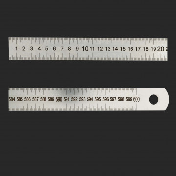 Réglet inox CEE Classe II demi-rigide 6000 mm