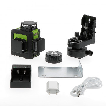 Niveau laser auto-nivellant 3 lignes