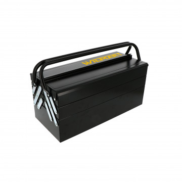 Caisse à outils métallique 5 compartiments