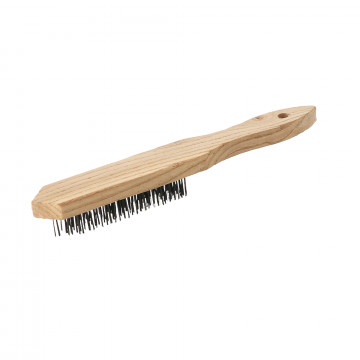 Brosse métal à manche 270 mm - 5 rangs