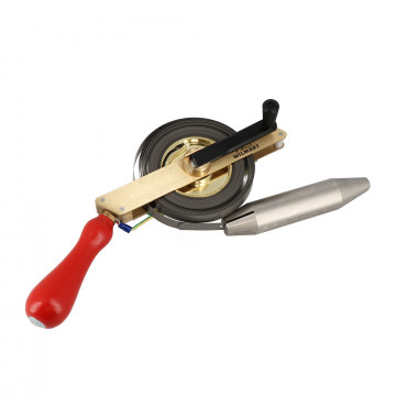 Sonde 20M-Etrier laiton-ruban inox noir-C II-terre-valise-sonde inox