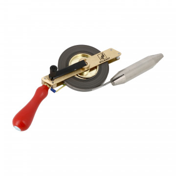Sonde 30M-Etrier laiton-ruban inox noir-C II-terre-valise-sonde inox