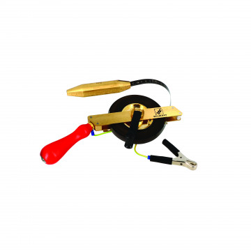 Mesure sonde spéciale prod corrosifs, ruban acier noir 30 m x 13 mm