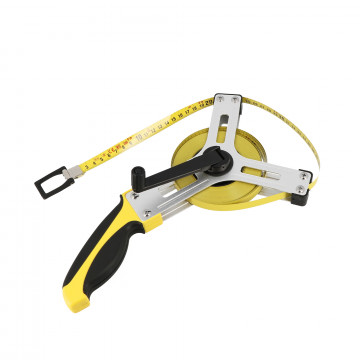 Ruban acier classe II 30 m x 13 mm - étrier Y en aluminium