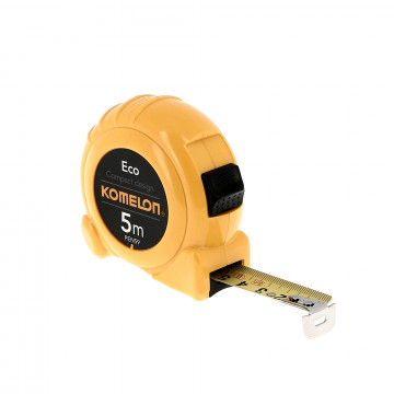 5M X 16mm  - boîtier ABS compact - ruban jaune - blocage