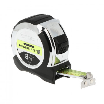 8Mx27mm - POWER B - boîtier chromé comoulé- ruban high visibility