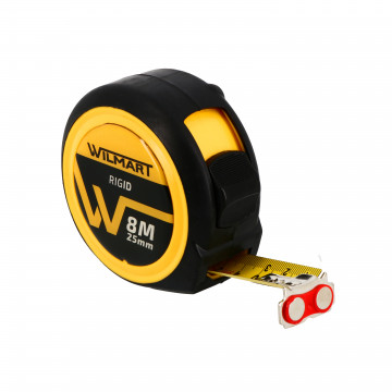 Ruban de mesure RIGID 8 m x 25 mm avec équerre aimantée