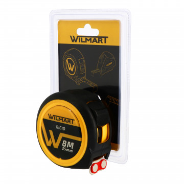 Ruban de mesure RIGID 8 m x 25 mm avec équerre aimantée