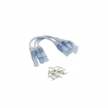 3 câbles de raccord ruban LED 81026X (à coller)