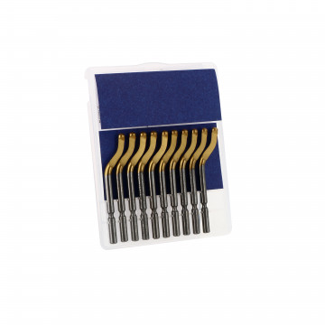 Lot 10 Lames S10 Ø3.2mm Titanium