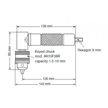 Renvoi d'angle a 90° RADACK