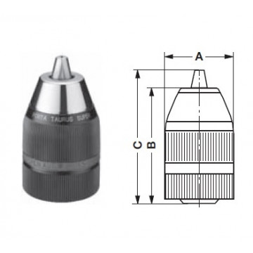 Mandrin sans clé avec système de verrouillage du serrage TSP13F12R