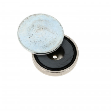 Aimant céramique permanent avec enveloppe acier 7kg