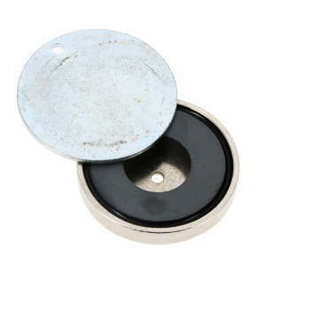 Aimant céramique permanent avec enveloppe acier 15kg