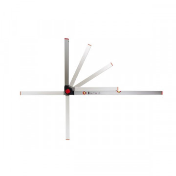 Fausse équerre graduée de...