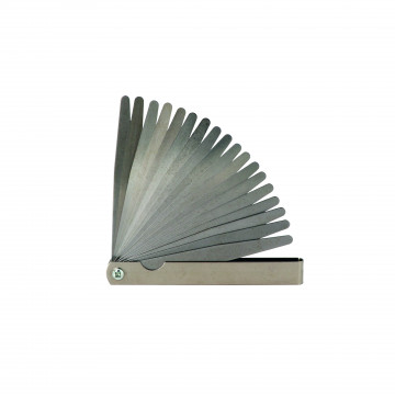 Jauge d'épaisseur standard 18 lames pointues 90 mm