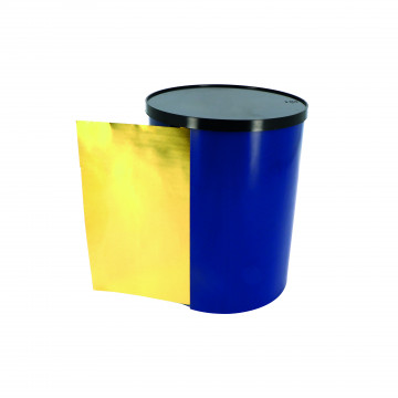 Clinquant LAITON  4/100 - largeur 150 mm - lg 5 M