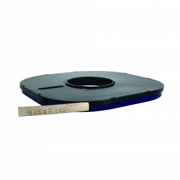 Clinquant INOX 90/100 - largeur 12,7 mm - lg 5 M