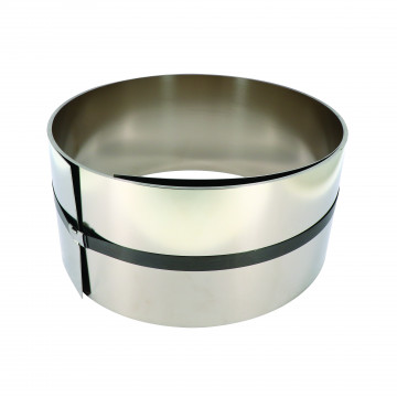 Clinquant INOX 100/100 - largeur 150mm - lg 5 M - boîte 219/4