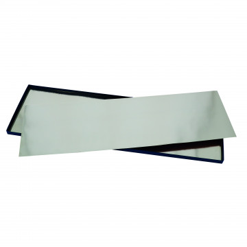 Clinquants INOX 10 Feuilles 150*500mm de 0.025 à 0.5mm