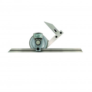 Rapporteur d'angle 300 mm avec loupe et vernier 1/12