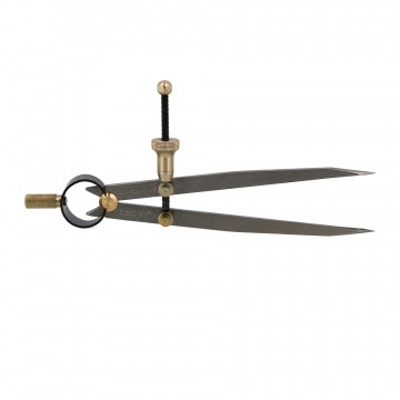 Compas droit à ressort acier 125 mm