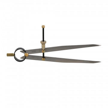 Compas droit à ressort acier 175 mm