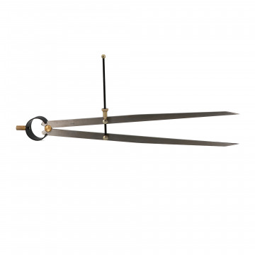 Compas droit à ressort acier 400 mm