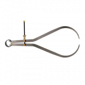 Compas d'épaisseur à ressorts acier 300 mm