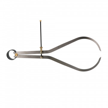 Compas d'épaisseur à ressorts acier 400 mm