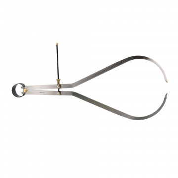 Compas d'épaisseur à ressorts acier 500 mm