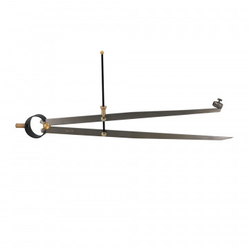 Compas à ressort porte crayon acier 400 mm