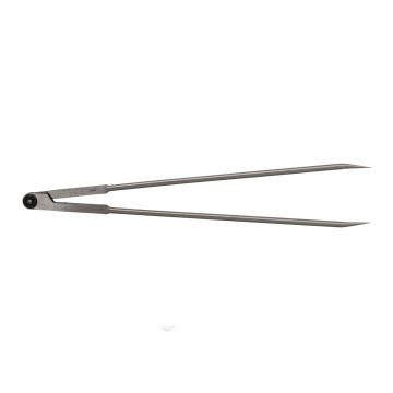 Compas droit à charnières acier 500 mm