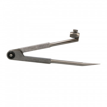 Compas à charnière porte crayon acier 190 mm