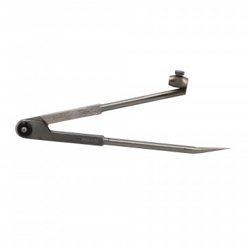 Compas à charnière porte crayon acier 220 mm