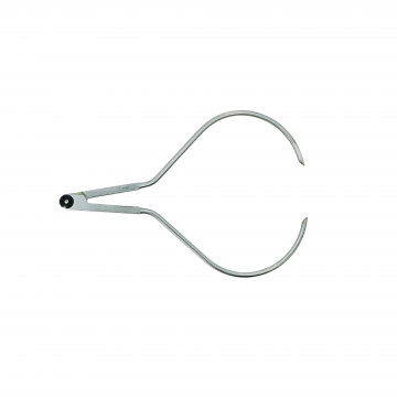 Compas d'épaisseur à charnière acier 400mm