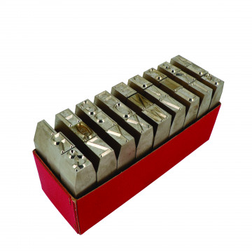 Alphabet à frapper endroit  - hauteur 20 mm