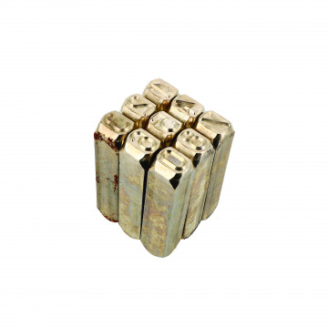 Jeu de chiffres à frapper endroit  - hauteur 15 mm