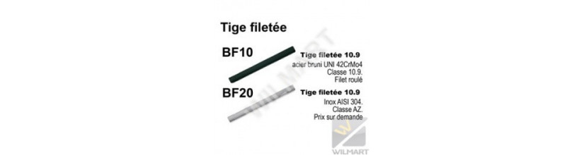 Tige filetée