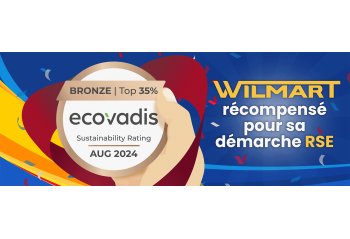 Wilmart décroche la médaille de bronze pour sa démarche RSE : Un engagement durable récompensé